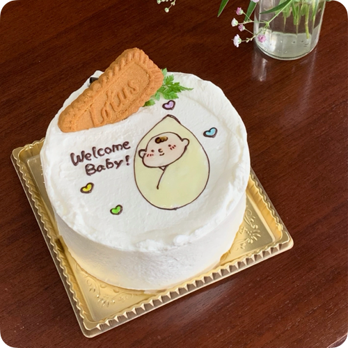 マタニティケーキ【4号・12cm/2人様用】