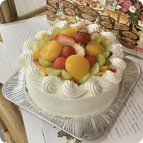 シャンテフルーツ【5号・15cm/3~5人様用】