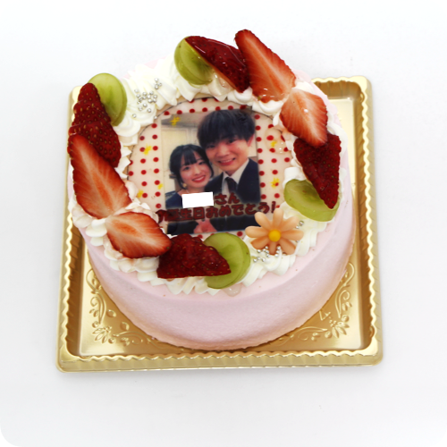 プリントケーキ【5号・15cm／3~4名様用】