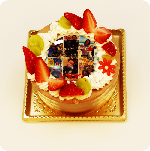 プリントケーキ【5号・15cm／3~4名様用】