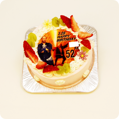 プリントケーキ【5号・15cm／3~4名様用】