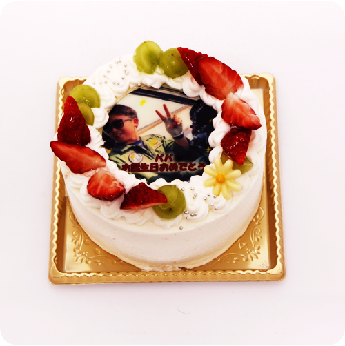 プリントケーキ【5号・15cm／3~4名様用】