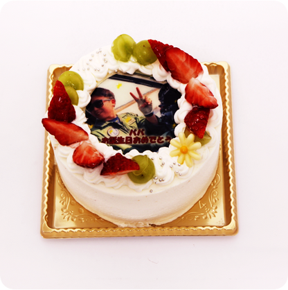 プリントケーキ【5号・15cm／3~4名様用】