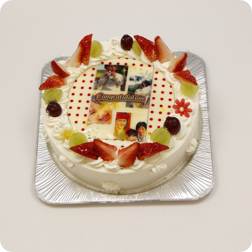 プリントケーキ【6号・18cm／6~8名様用】