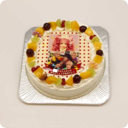 プリントケーキ【8号・24cm／12~15名様用】