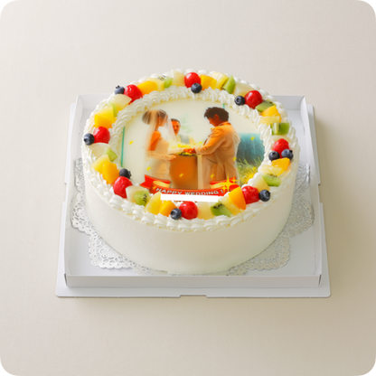 プリントケーキ【8号・24cm／12~15名様用】