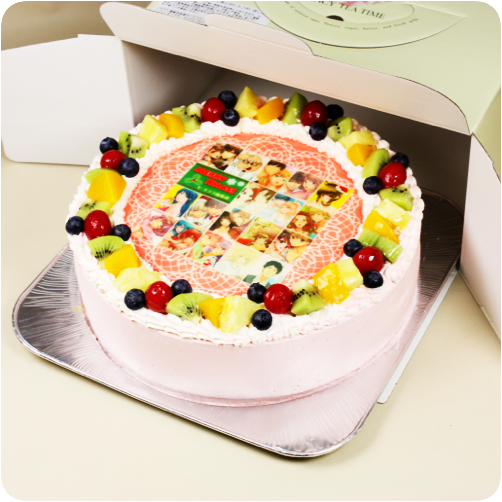 プリントケーキ【8号・24cm／12~15名様用】