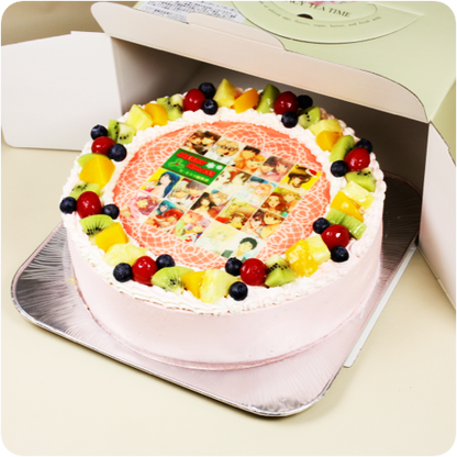 プリントケーキ【8号・24cm／12~15名様用】