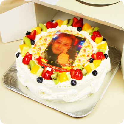 プリントケーキ【8号・24cm／12~15名様用】