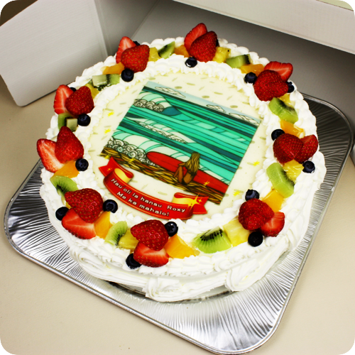 プリントケーキ【8号・24cm／12~15名様用】