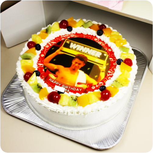 プリントケーキ【8号・24cm／12~15名様用】