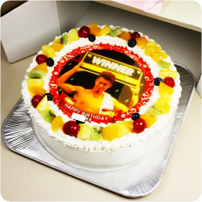 プリントケーキ【8号・24cm／12~15名様用】