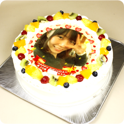 プリントケーキ【8号・24cm／12~15名様用】