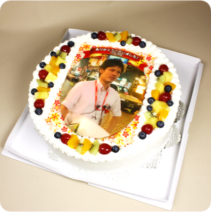 プリントケーキ【10号・30cm／20~名様用】