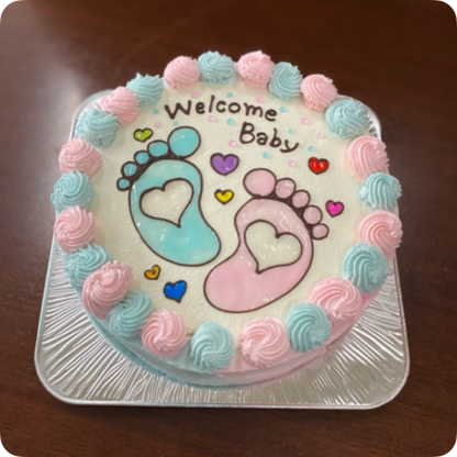 ジェンダーリビールケーキ【9号・27cm／15~20人様用】