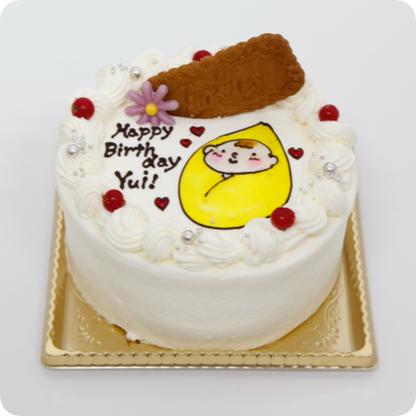 マタニティケーキ【4号・12cm／2人様用】