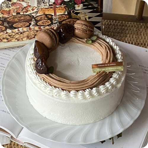 ガトーモンブラン【5号・15cm／3~5人様用】