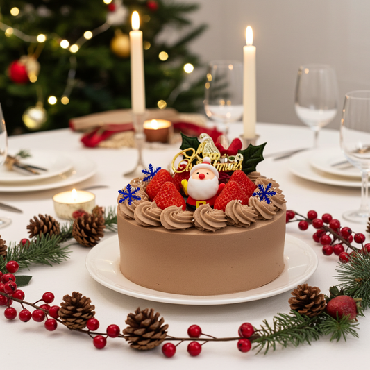 クリスマスショコラ【4号・12cm／2人様用】